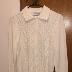 Alfred Dunner zip sweater